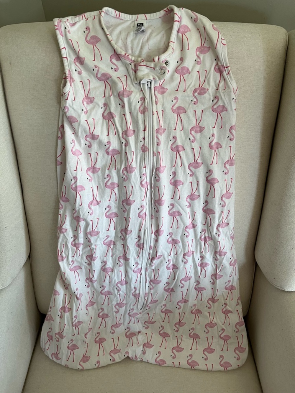 Hb flamingo sleep sack swaddle large 12-18 months
